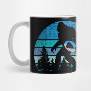 Retro Vintage Bigfoot Diabetes Awareness Month Gift Mug